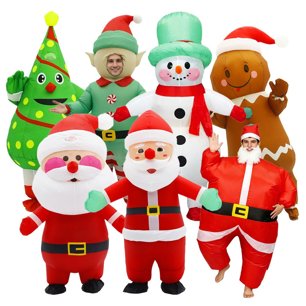 Cocktail Shaker Set - Christmas Funny Inflatable Costumes Gingerbread Man