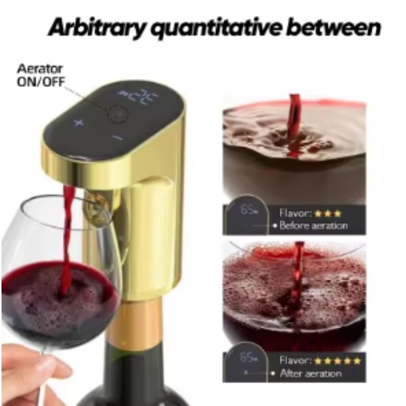 Portable Electric Wine Dispens - Wine Aerator Pour ulasan dan harga