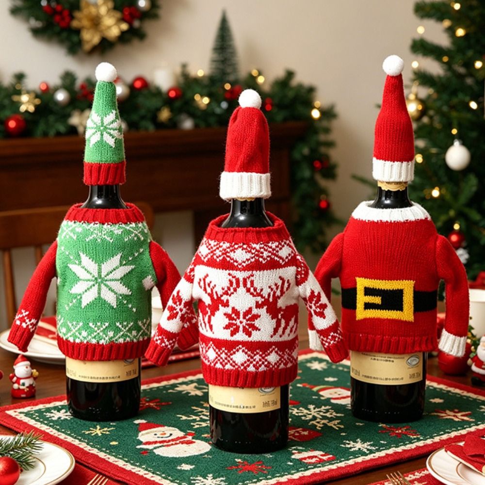 Elk Wine Bottle Cover Reusable - Wine Beer Hat ulasan dan harga