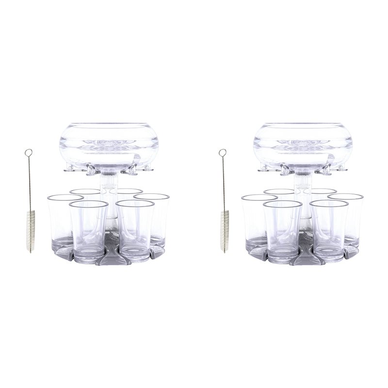DTEN-2 Set 6 Shot Glass Wine W - Whisky Beer And Wine ulasan dan harga