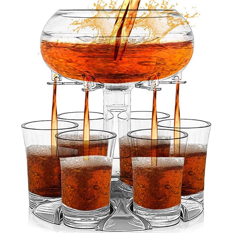DTEN-2 Set 6 Shot Glass Wine W - Whisky Beer And Wine ulasan dan harga