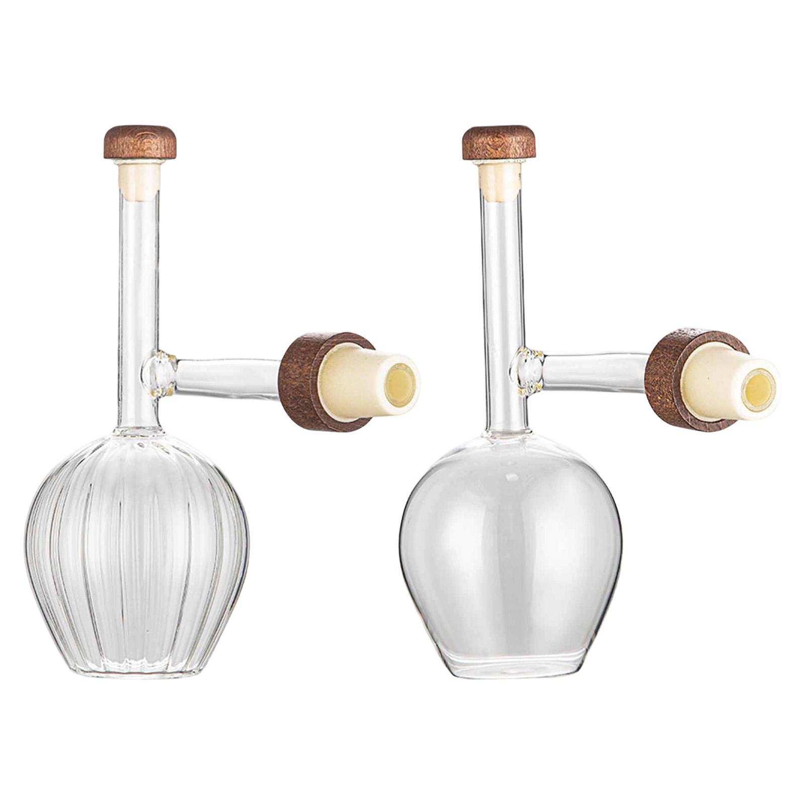 Modern Transparent Red Decante - Wine Aerator Pour ulasan dan harga