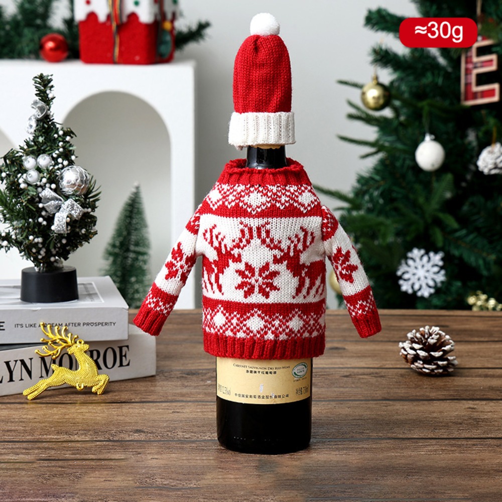 Elk Wine Bottle Cover Reusable - Wine Beer Hat ulasan dan harga