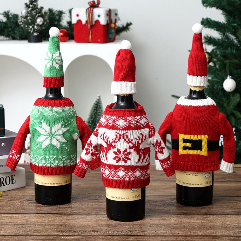 Elk Wine Bottle Cover Reusable - Wine Beer Hat ulasan dan harga