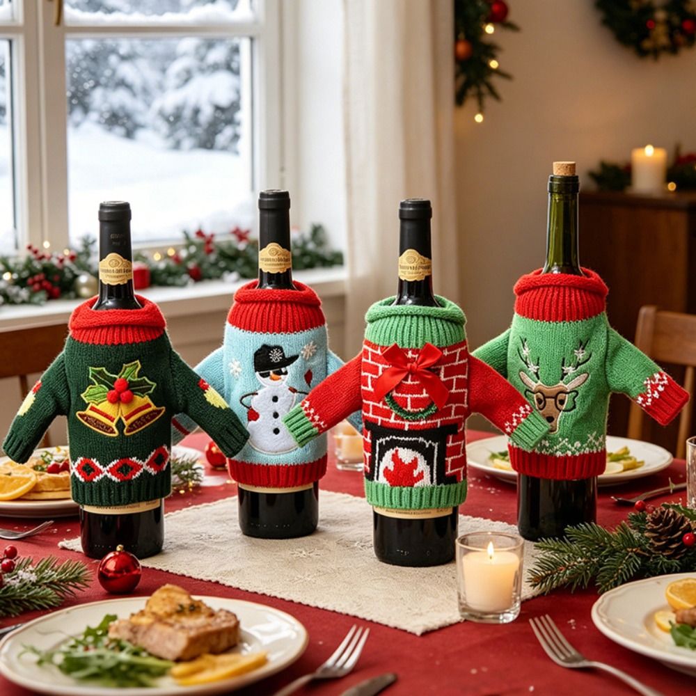 Elk Wine Bottle Cover Reusable - Wine Beer Hat ulasan dan harga