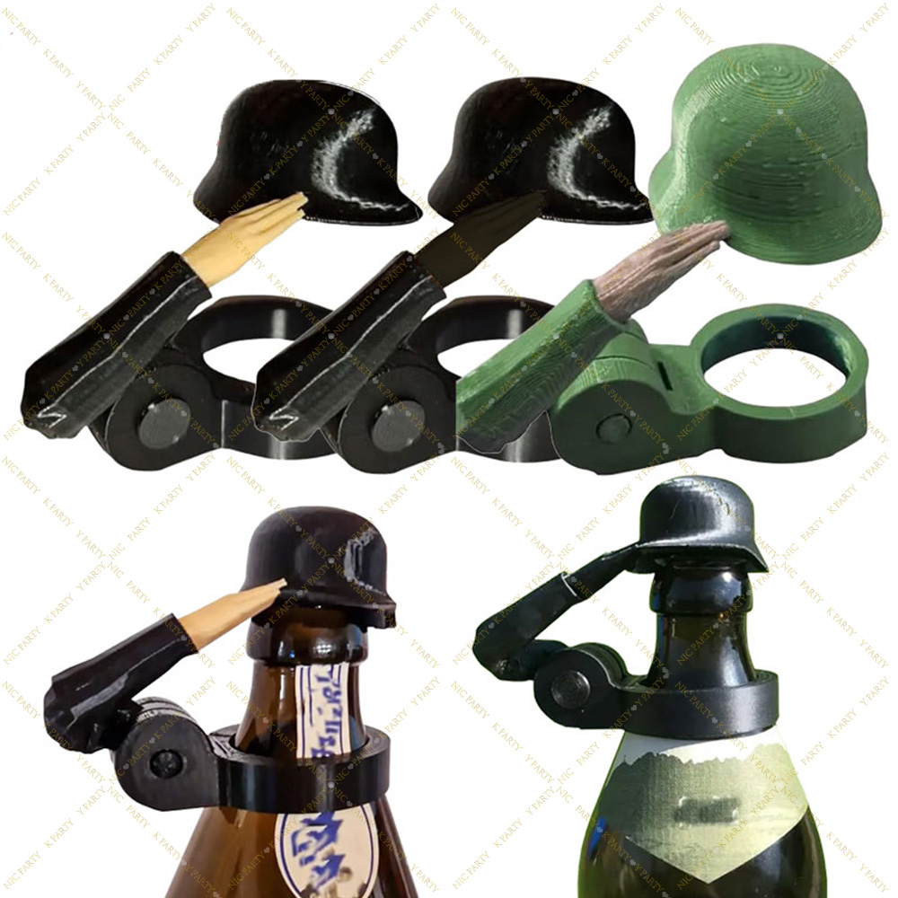 Funny Soldier Salute Beer Bott - Wine Beer Hat ulasan dan harga