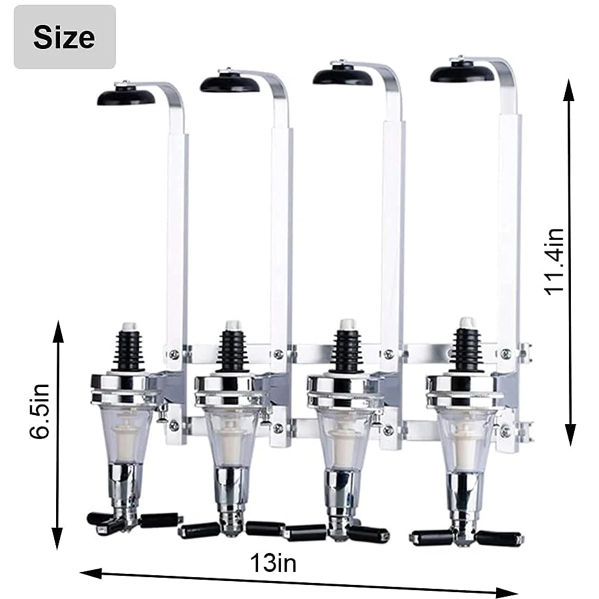 1-6 Bottle Alcohol Liquor Disp - Whisky Beer And Wine ulasan dan harga