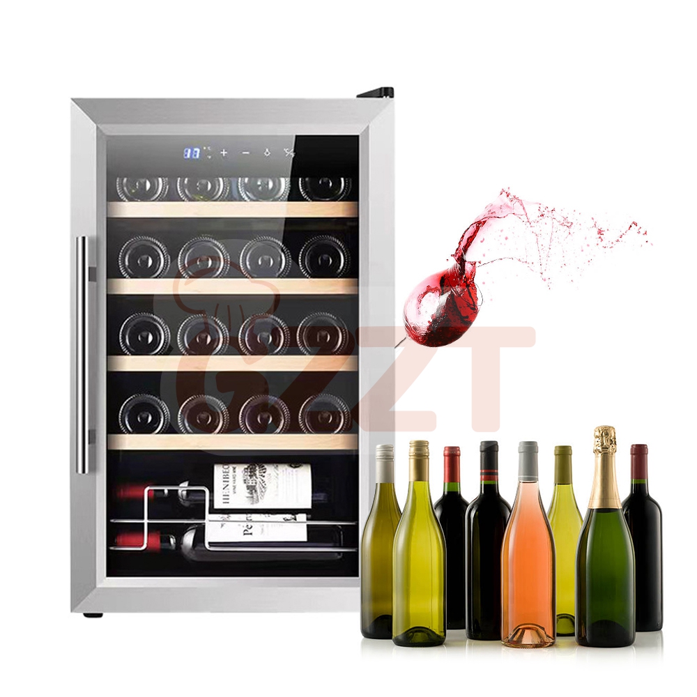 High Quality Display Cooler Ba - Wine Beer Dual Zone ulasan dan harga