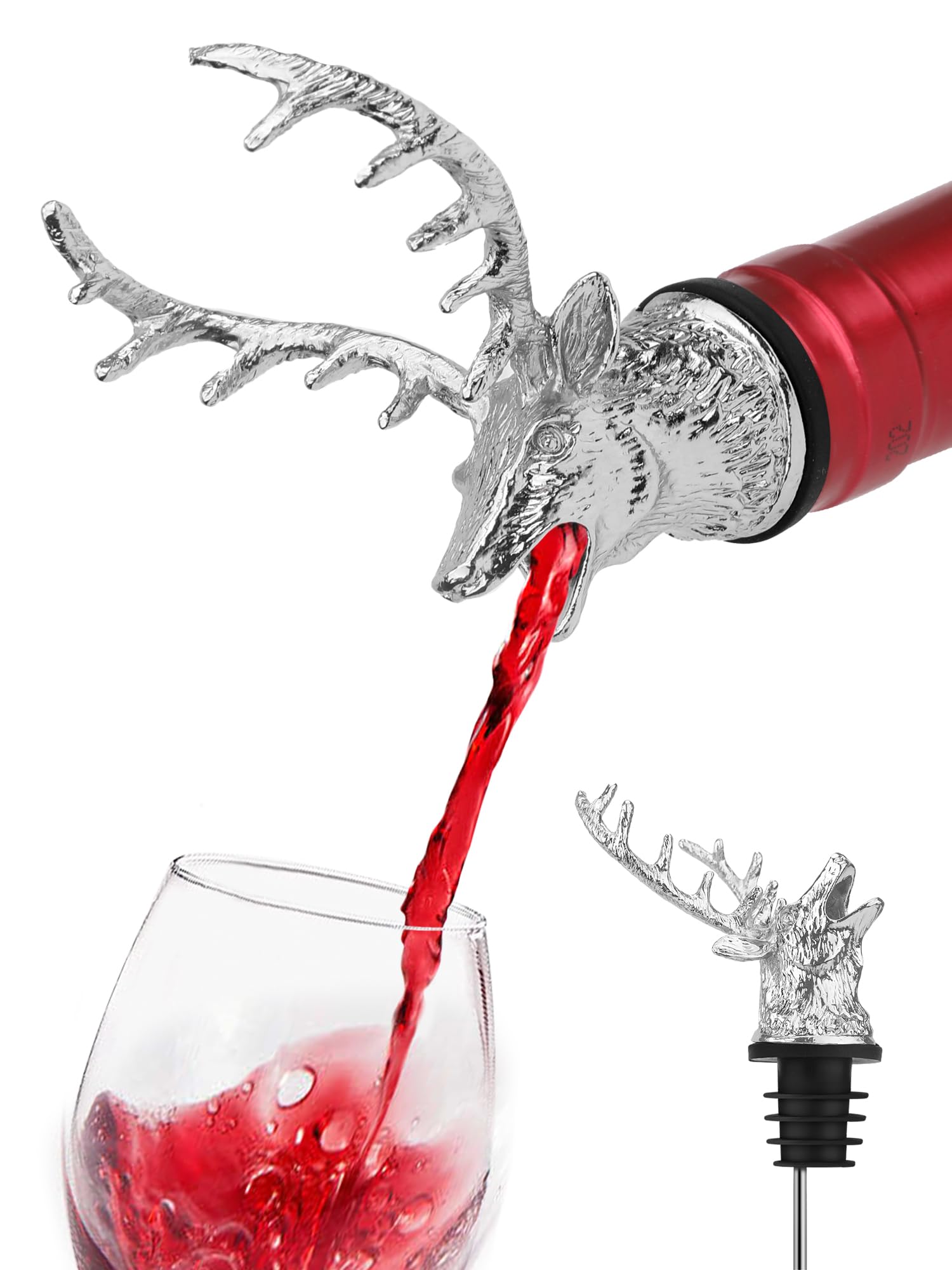 Wine Aerator Pourer, Stainless - Wine Aerator Pour ulasan dan harga
