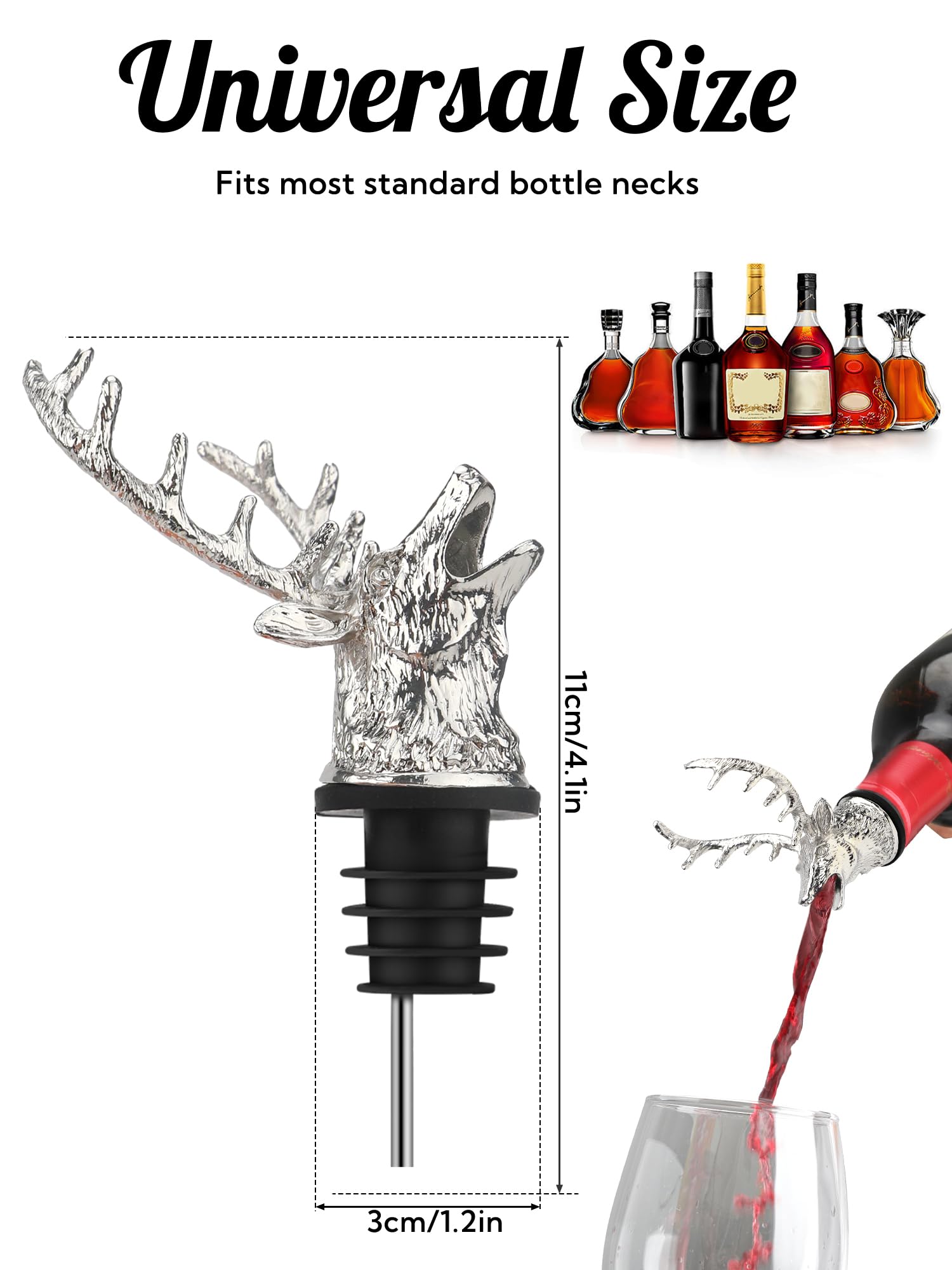 Wine Aerator Pourer, Stainless - Wine Aerator Pour ulasan dan harga