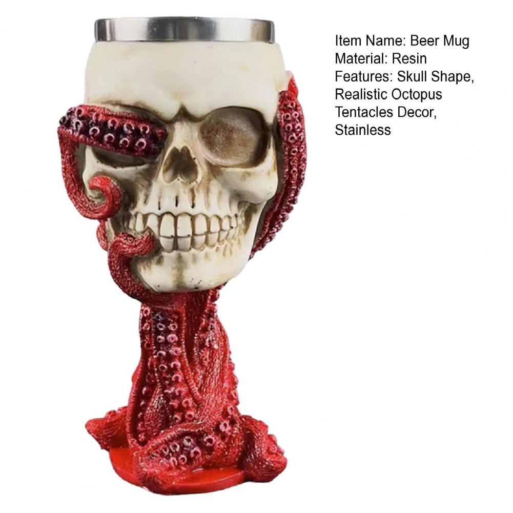 Party Wine Cup Novelty Skull B - Whisky Beer And Wine ulasan dan harga