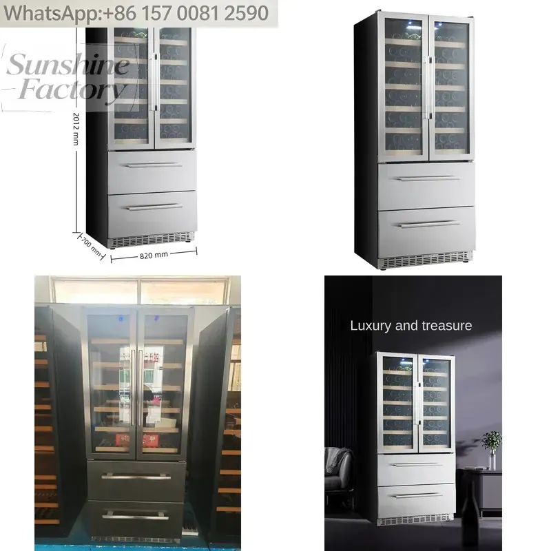 NE-362 Commercial Home Constan - Wine Beer Dual Zone ulasan dan harga